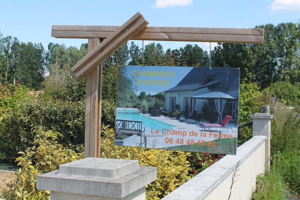 לינה וארוחת בוקר Saint-Gervais en-Belin Le Champ De La Ferme מראה חיצוני תמונה